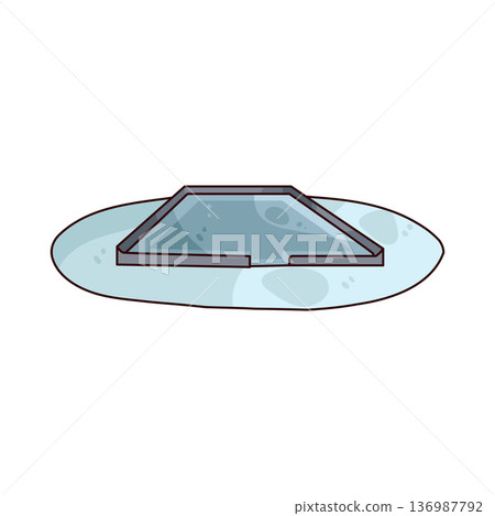 Illustration of Ice Rink 136987792