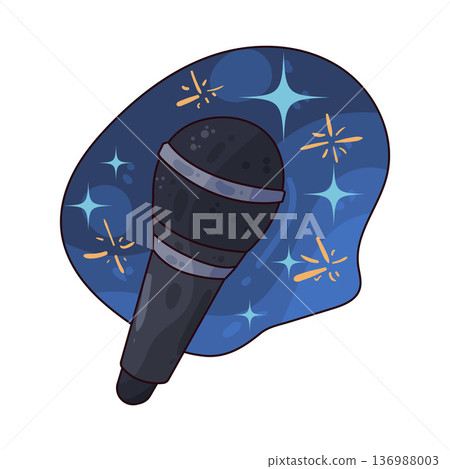 Illustration of Microphone 136988003
