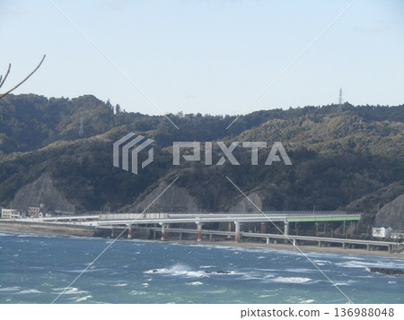 千葉縣勝浦市八幡岬公園週邊景色 136988048