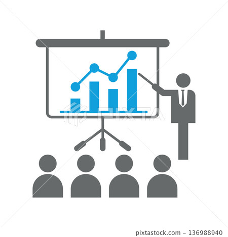 Briefing icon. Business concept vector image. EPS, JPG Briefing icon. Business concept vector image. EPS, JPG 136988940