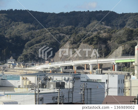 View from the hills of Katsuura, Chiba Prefecture 136989002