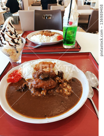 Curry and sweets Curry and sweets 136989408