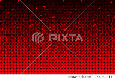 Poster template made red sequins or glitters Poster template made red sequins or glitters 136989811