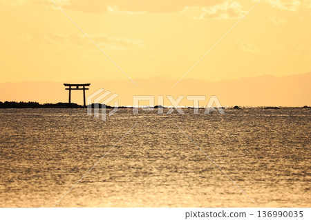 A landscape with torii A landscape with torii 136990035
