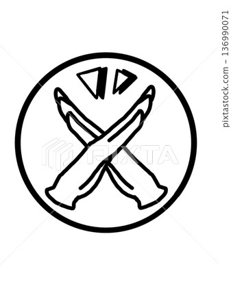 Bat mark Bat mark 136990071