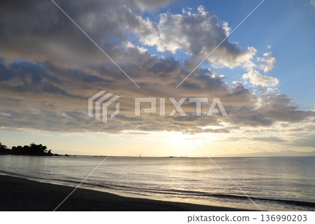 Sea and sky landscape Sea and sky landscape 136990203
