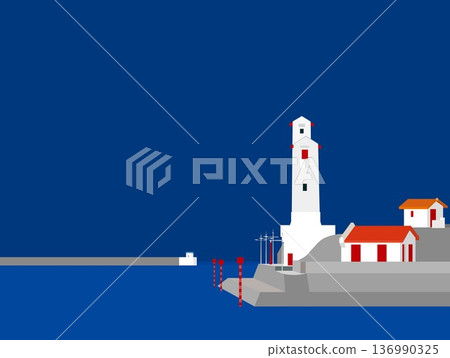 Saint-Jean-de-Luz Lighthouse, Basque Country, France Saint-Jean-de-Luz Lighthouse, Basque Country, France 136990325
