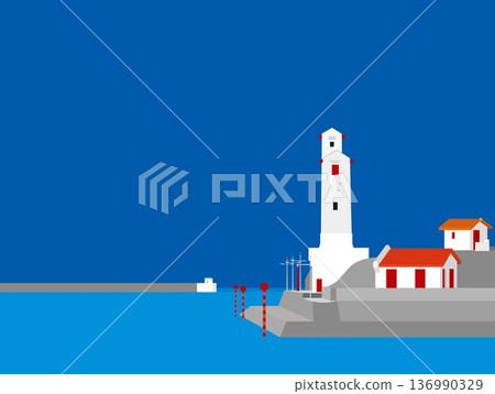 Saint-Jean-de-Luz Lighthouse, Basque Country, France Saint-Jean-de-Luz Lighthouse, Basque Country, France 136990329