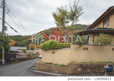 Bishamondo Residential Street Quiet Neighborhood In Kyoto Nov 26 2025 Bishamondo Residential Street Quiet Neighborhood In Kyoto Nov 26 2025 136990621