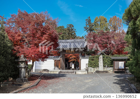 Nov 24 2025 Historic Enjo ji Temple Entrance in Kyoto Nov 24 2025 Historic Enjo ji Temple Entrance in Kyoto 136990652