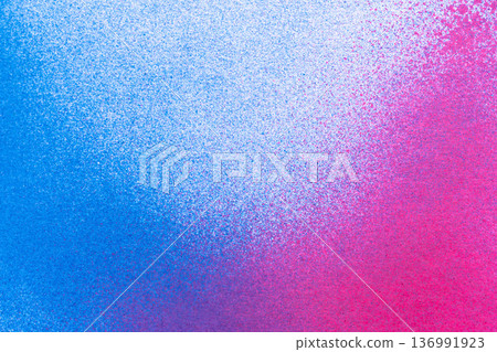 Red and blue spray paint background Red and blue spray paint background 136991923