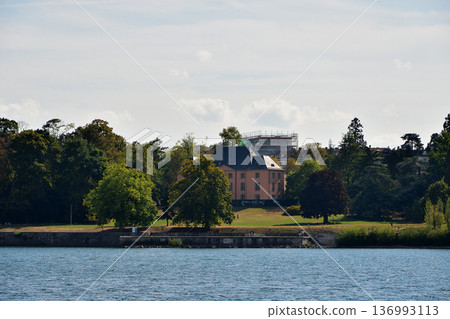 2022年8月15日拍攝的日內瓦湖畔景色 136993113