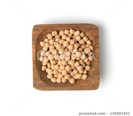 Chickpea, chick pea pile, dry Cicer arietinum fruits, raw Bengal gram legume, garbanzo beans Chickpea, chick pea pile, dry Cicer arietinum fruits, raw Bengal gram legume, garbanzo beans 136993941