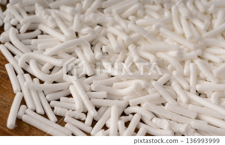 Candy Sprinkle Pile, Donut White Sprinkles Candy Sprinkle Pile, Donut White Sprinkles 136993999