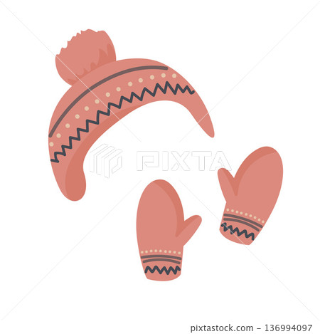 warm clothes set 136994097