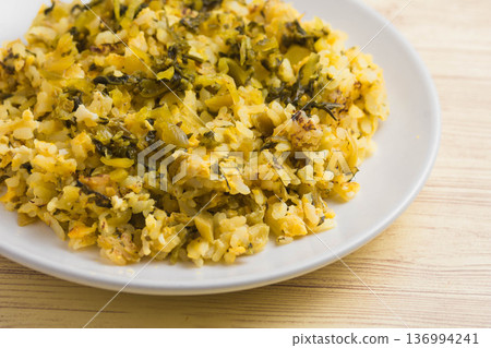 蔬菜炒飯 136994241