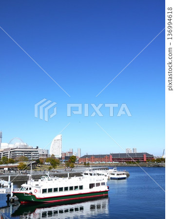 Sightseeing boat tour of Minato Mirai Sightseeing boat tour of Minato Mirai 136994618