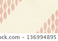 復古風格抽象背景插圖 136994895