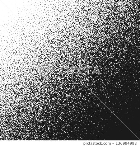 Black grain texture with diagonal gradient noise effect 136994998