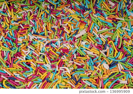 Candy Sprinkle Texture Background Candy Sprinkle Texture Background 136995909