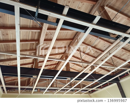 Ceiling work Ceiling work 136995987