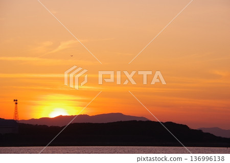 夕陽 夕陽 136996138