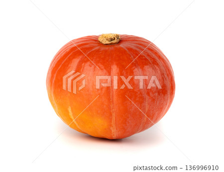 Red kuri squash or hokkaido pumpkin 136996910