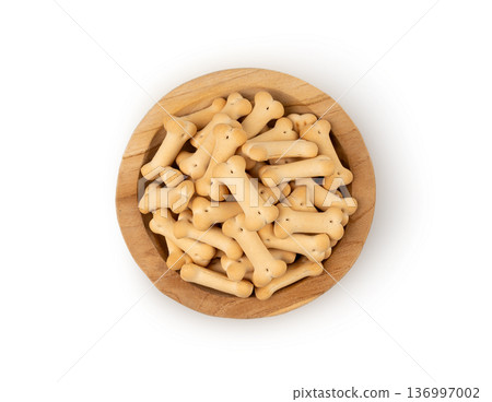Dog biscuits, soft crunchy pet treats, flavored small canine cookie, bone shape biscuit, puppy food 136997002