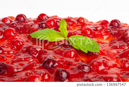 Cranberry Jam Smear, Red Marmalade Splash, Cranberries Jelly, Fruity Confiture Smudge Cranberry Jam Smear, Red Marmalade Splash, Cranberries Jelly, Fruity Confiture Smudge 136997547