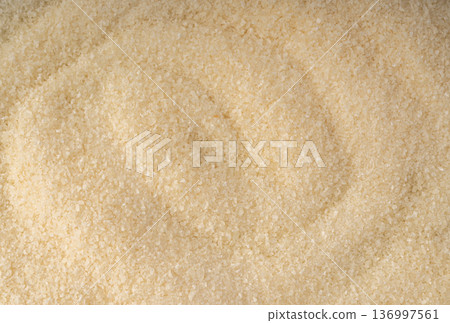 Gelatin powder macro texture 136997561