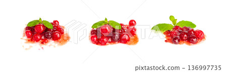 Cranberry Jam Smear, Red Marmalade Splash, Cranberries Jelly, Fruity Confiture Smudge Cranberry Jam Smear, Red Marmalade Splash, Cranberries Jelly, Fruity Confiture Smudge 136997735