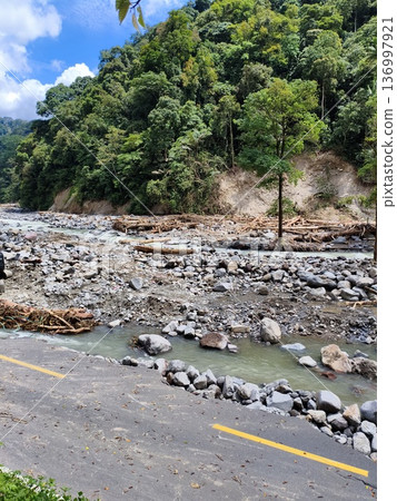 natural disasters and landslides 136997921