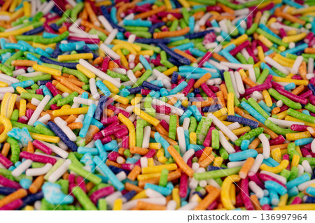 Candy Sprinkle Texture Background Candy Sprinkle Texture Background 136997964