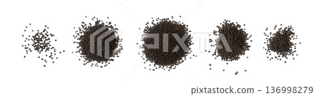 Granular Aquarium Soil, Natural Fish Tank Substrate, Black Organic Topsoil Saturated with Fertilizers Granular Aquarium Soil, Natural Fish Tank Substrate, Black Organic Topsoil Saturated with Fertilizers 136998279