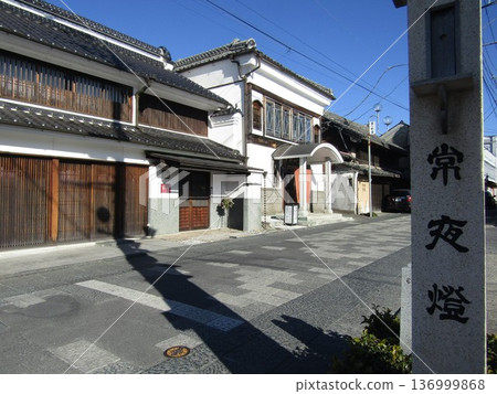 茨城縣日立太田地區的歷史夜景 136999868