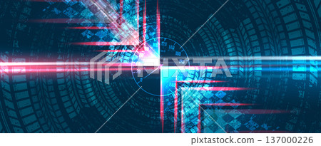 Abstract fast racing speed formula background 137000226