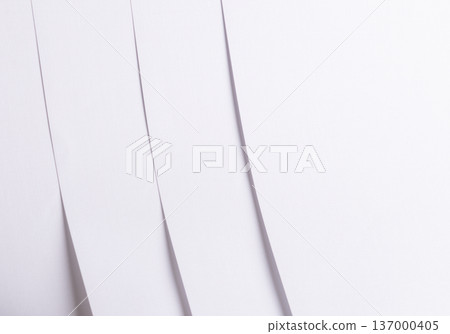 White gentle curve on paper minimal abstract background. Soft shadow and smooth texture. Modern neutral design backdrop concept.. White gentle curve on paper minimal abstract background. Soft shadow and smooth texture. Modern neutral design backdrop concept.. 137000405