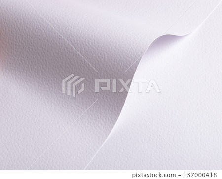 White textured paper surface minimal abstract composition. Soft neutral gradient with gentle shadow. Modern clean backdrop design concept.. 137000418