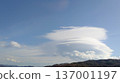 藍天白雲籠罩群山，構成一幅全景圖。 137001197