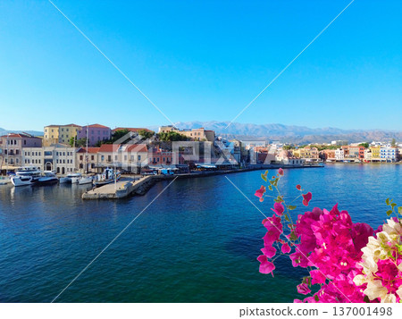 habour of Chania, Crete, Greece 137001498