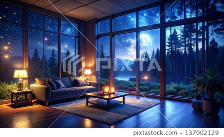 room with a sofa 137002129
