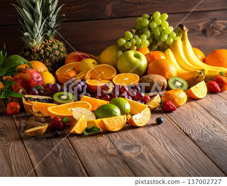 assortment of fruits assortment of fruits 137002727