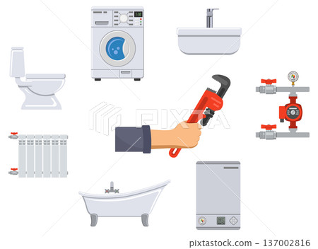 Plumbing Service Concept 137002816