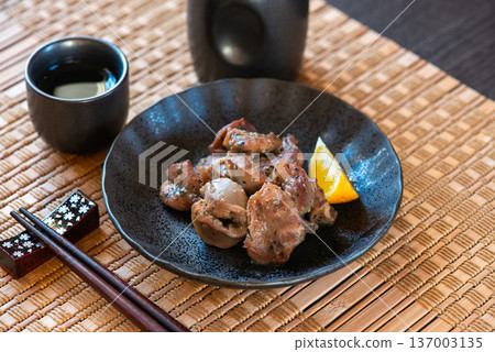 Sand on a plate 137003135