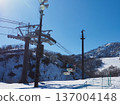Ski resort gondola 137004148