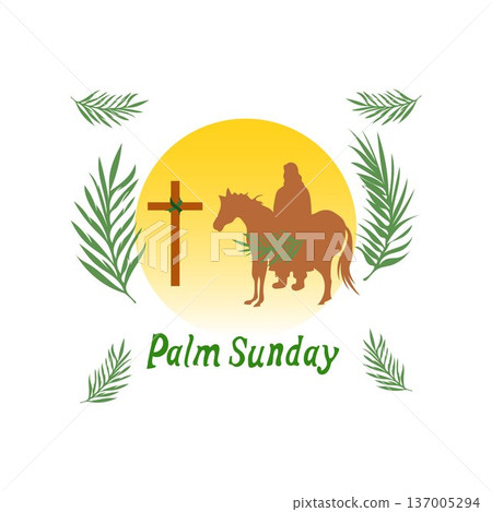 Print free palm sunday the sunday of the passion hosanna sunday  137005294