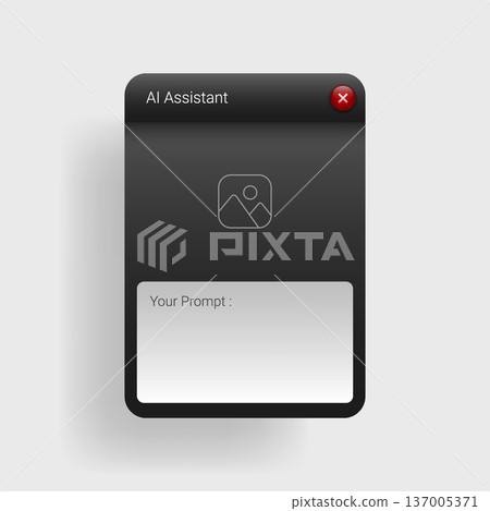 AI Image Generator Mobile App Interface Template AI Image Generator Mobile App Interface Template 137005371