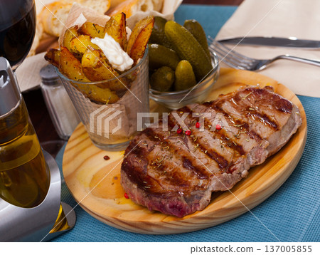 Beef strip steak 137005855