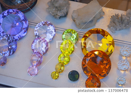 Crystal Glass Gems Diamonds 137006478