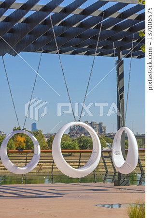 Terrace Glow Oval Swings 137006575